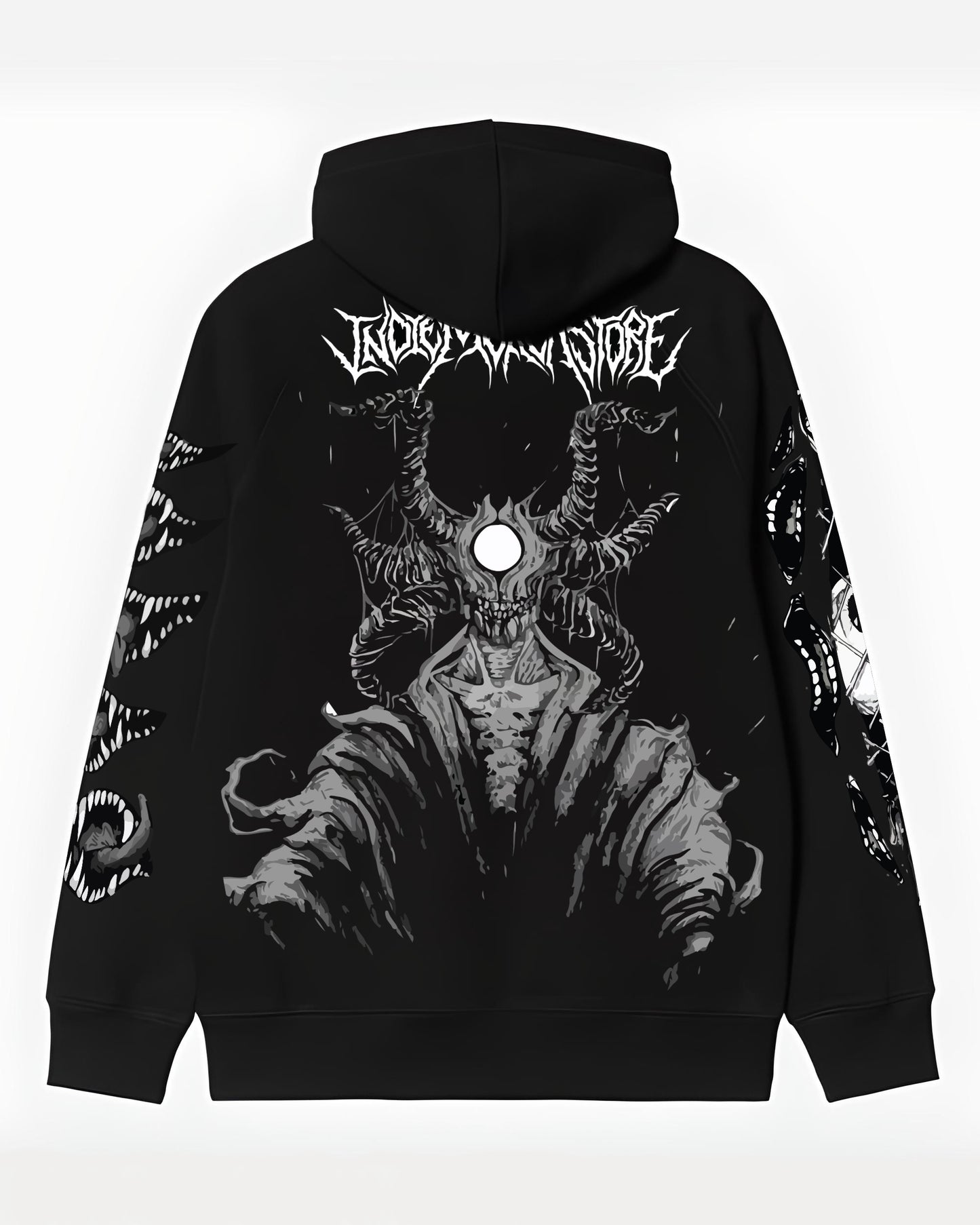 HUNTING HUG CREATURE BLACK HOODIE