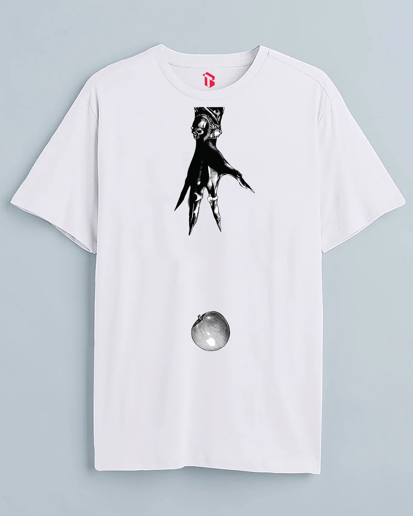 DEATH NOTE IRON HEART WHITE T-SHIRT