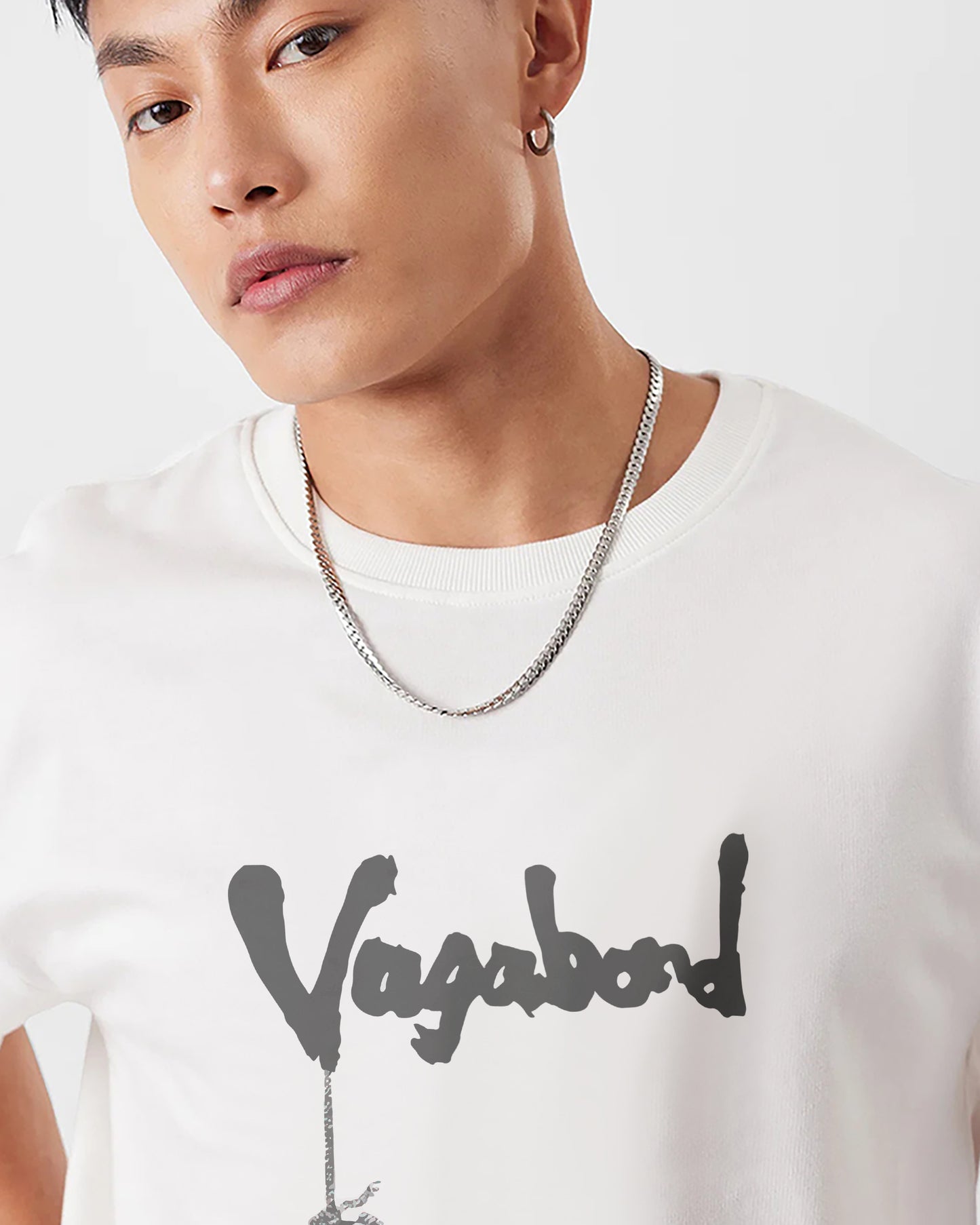 VAGABOND INFINITE WHITE OVERSIZED T-SHIRT