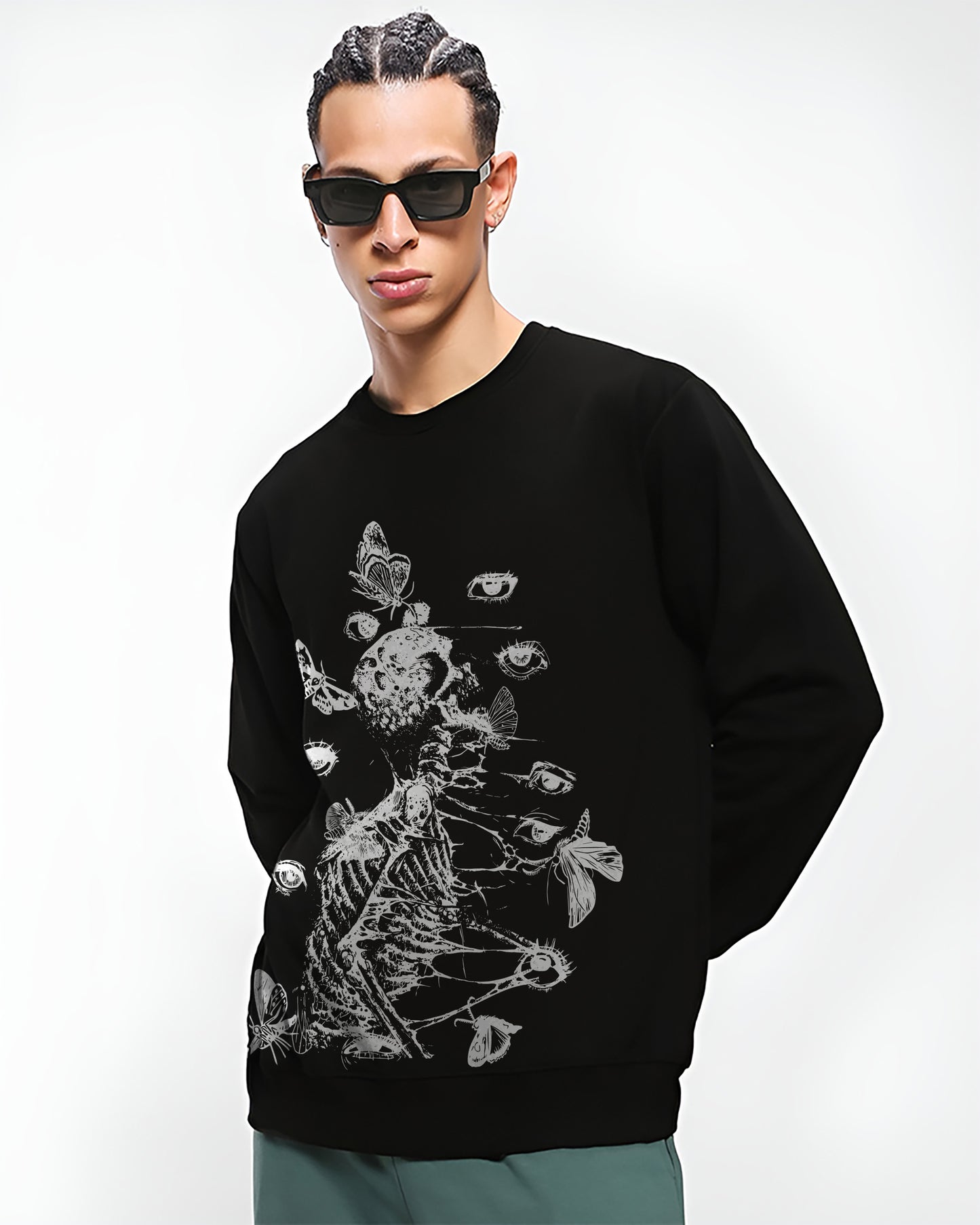 Beautiful Death Black | Regular Fit Sweatshirt