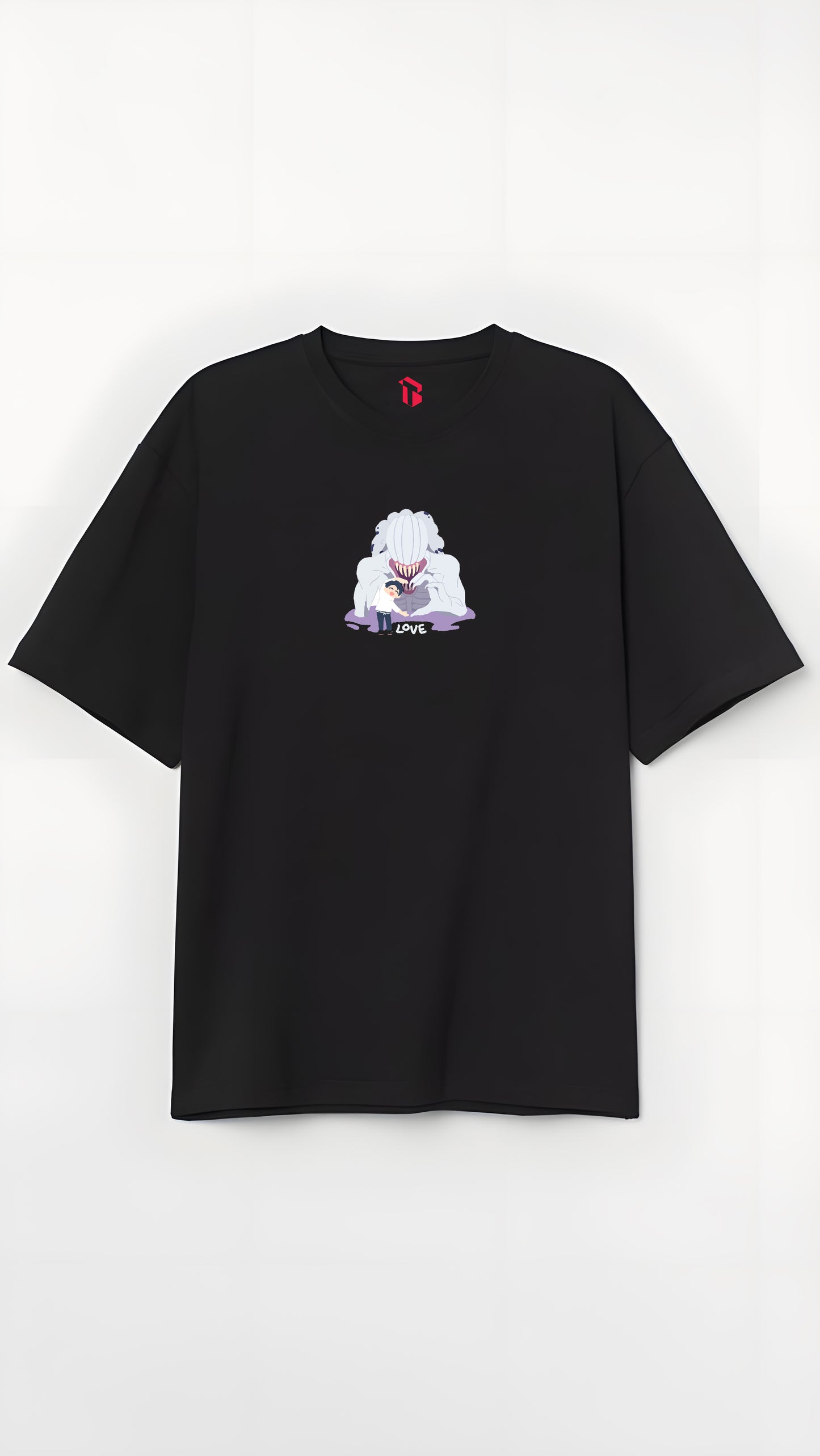 Curse 260GSM COTTON BLACK | OVERSIZED TEE