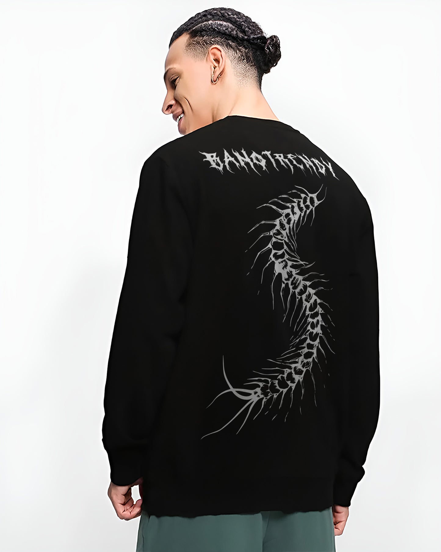 Beautiful Death Black | Regular Fit Sweatshirt