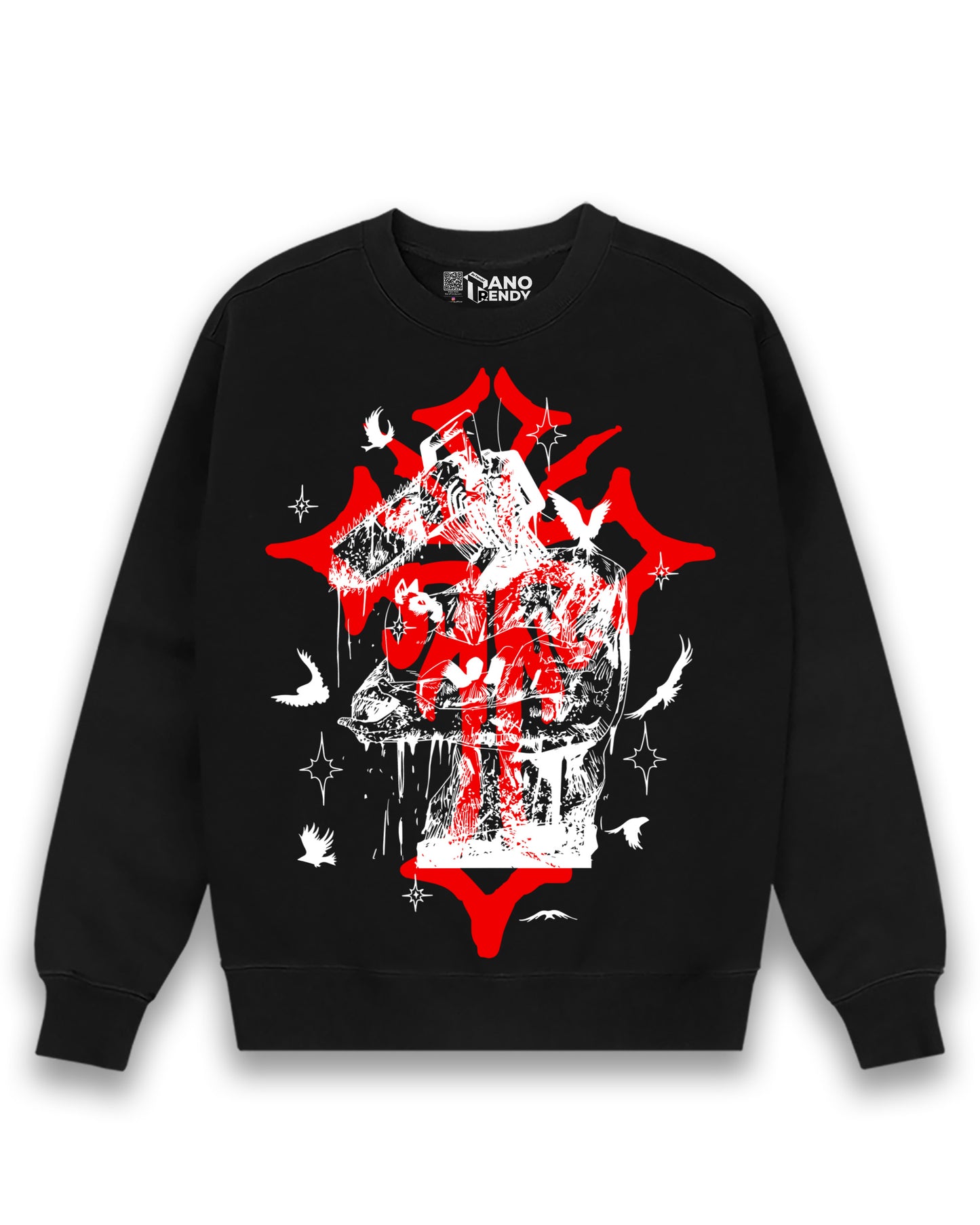 Chainsaw Man Black | Regular Fit Sweatshirt