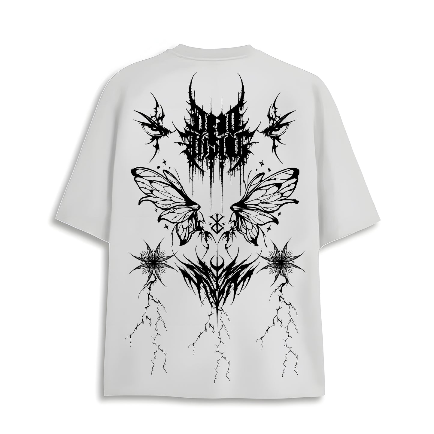 Berserk 260GSM COTTON WHITE | OVERSIZED TEE