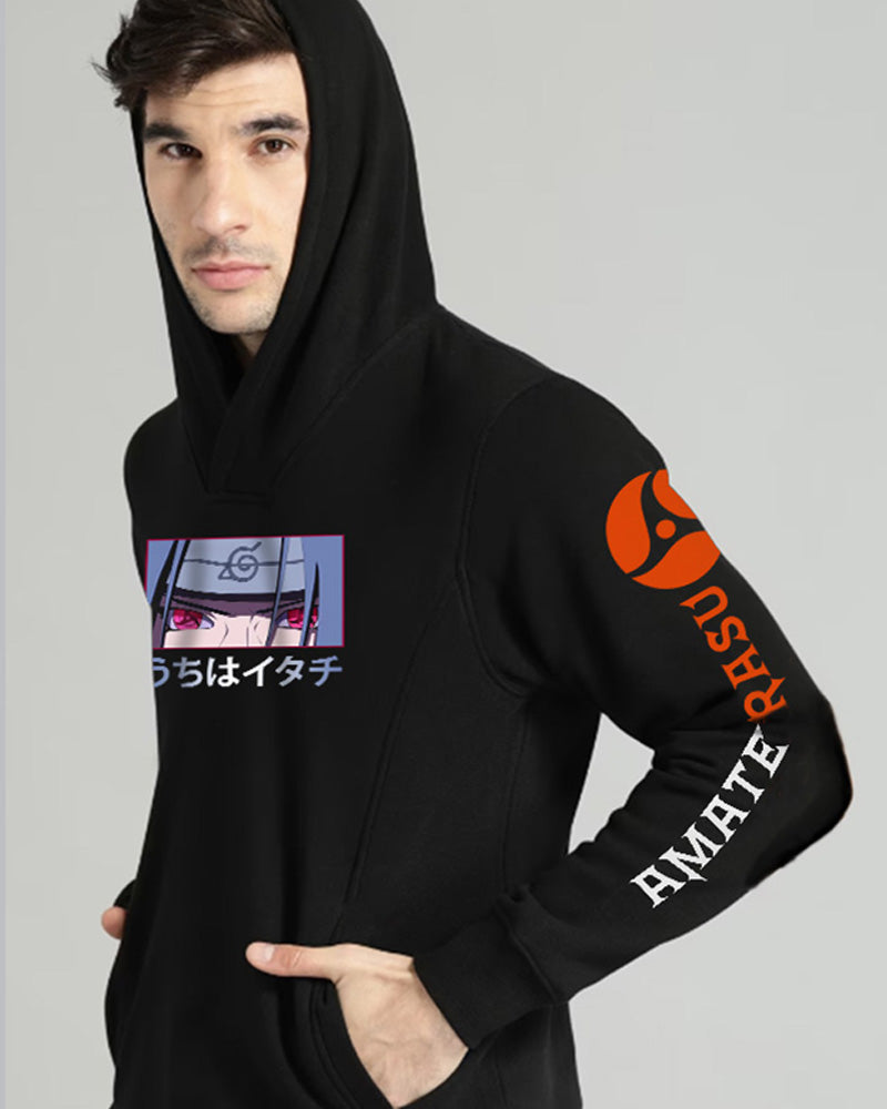 The Itachi Uchiha Premium Hoodie Black