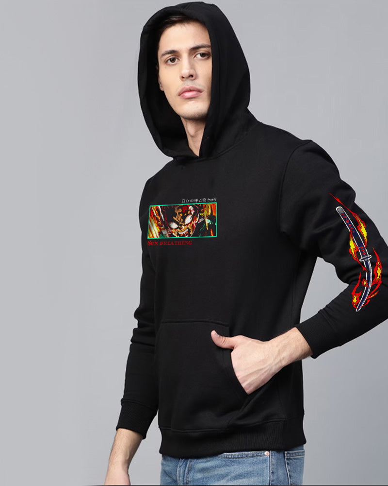 The Demon Slayer Premium Hoodie Black