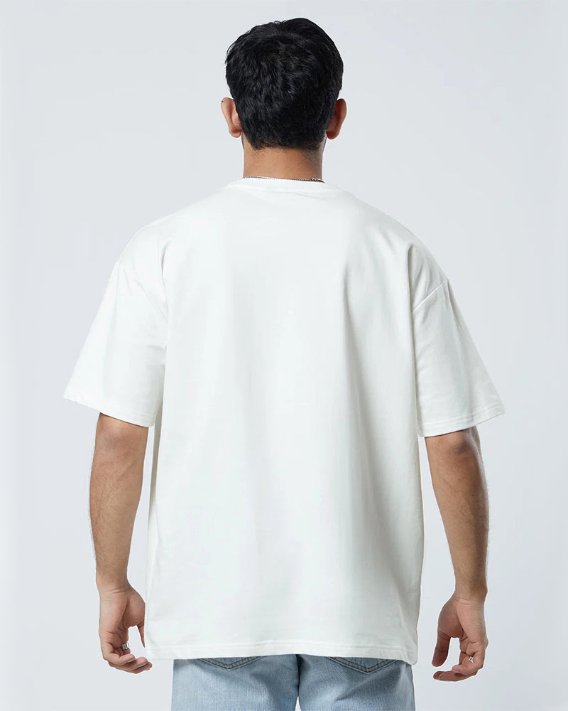 STARBUCKS Oversized White T-shirt