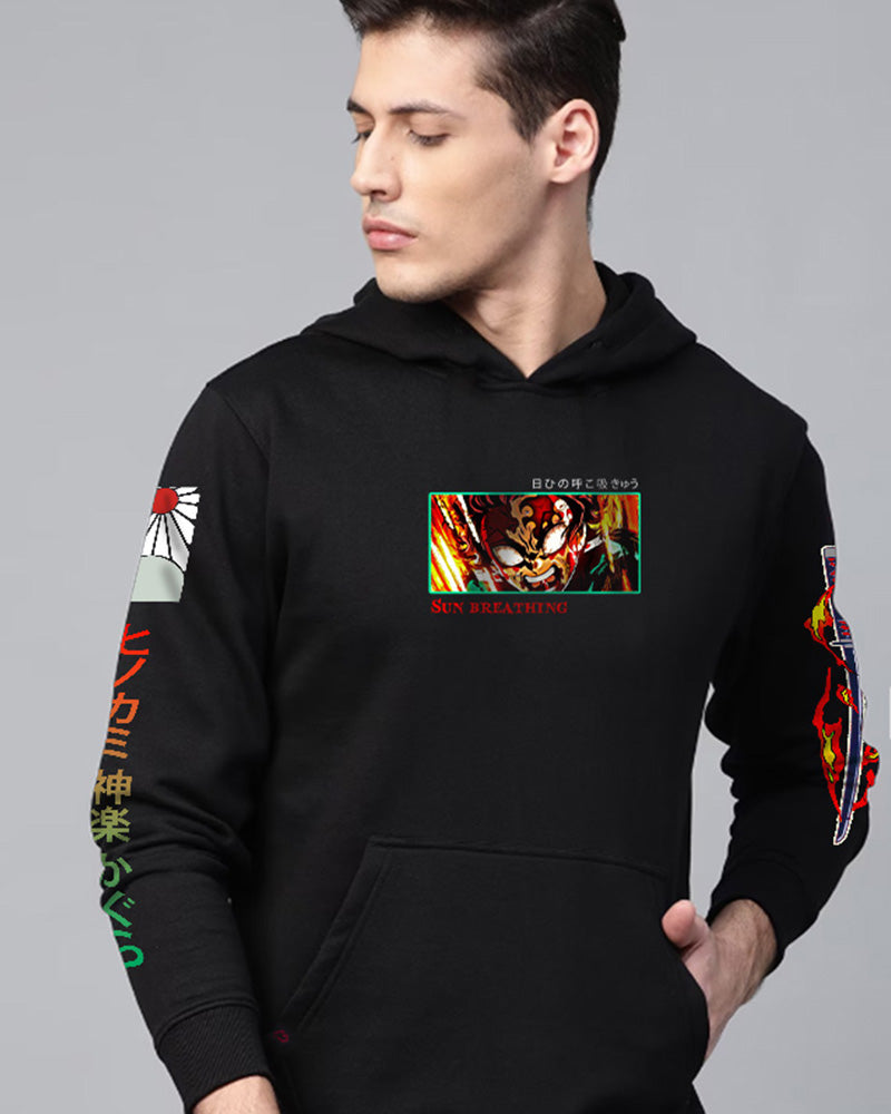 The Demon Slayer Premium Hoodie Black