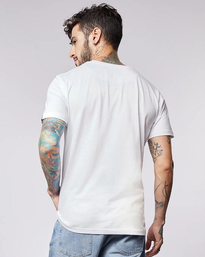 Cute Pocket Cotton | Regular Fit Tee