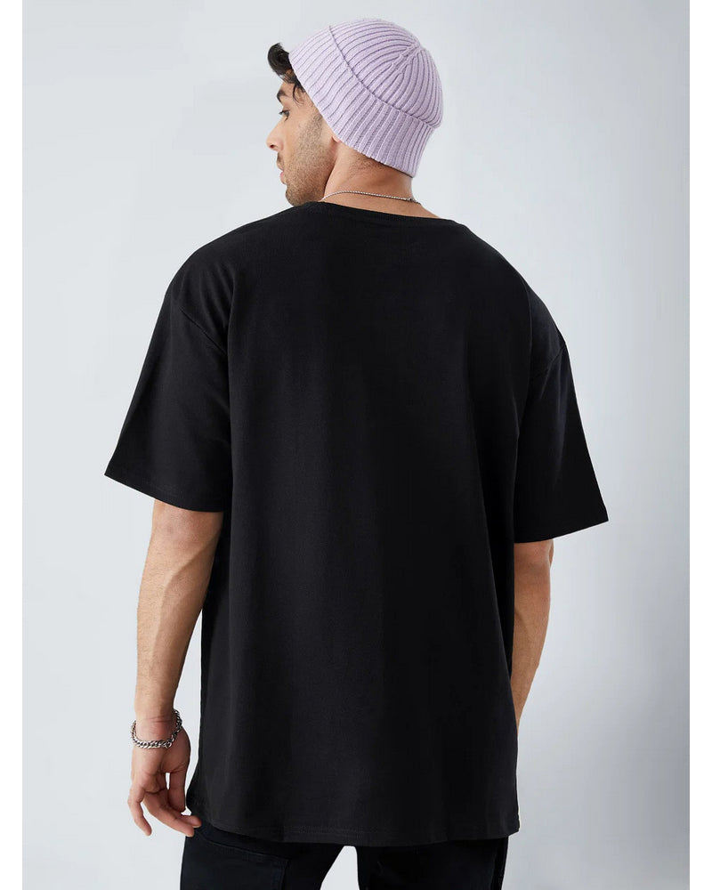 Naruto Oversized Black T-shirt