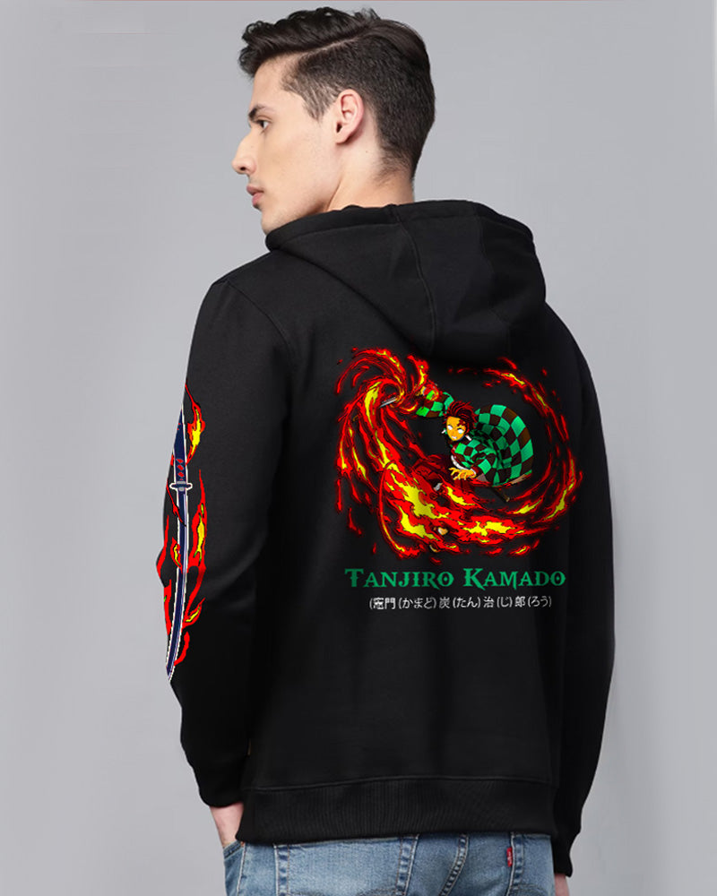 The Demon Slayer Premium Hoodie Black