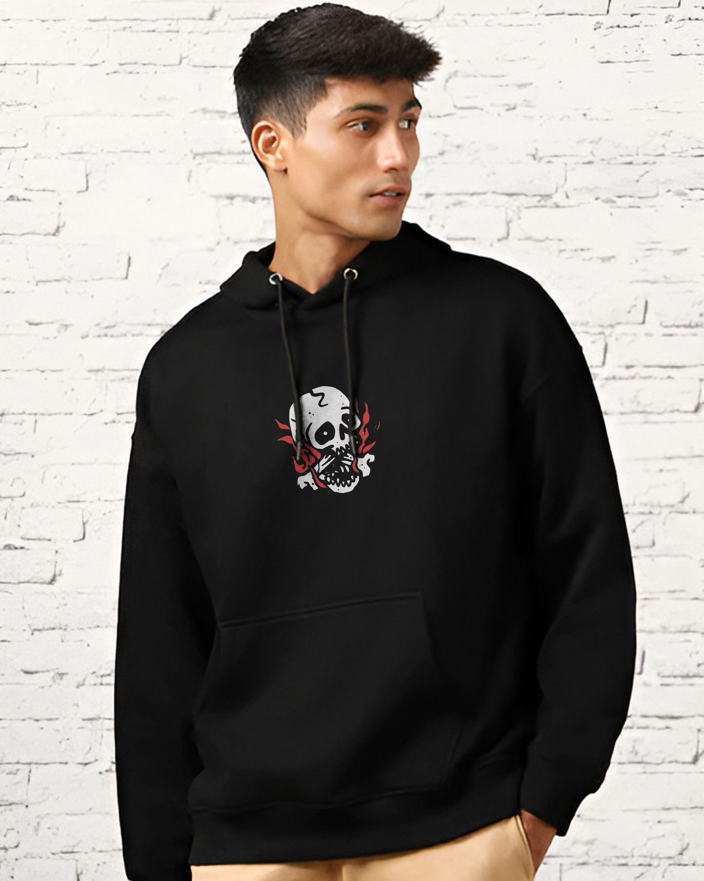 SLOW STEPS TO HEAVEN BLACK HOODIE