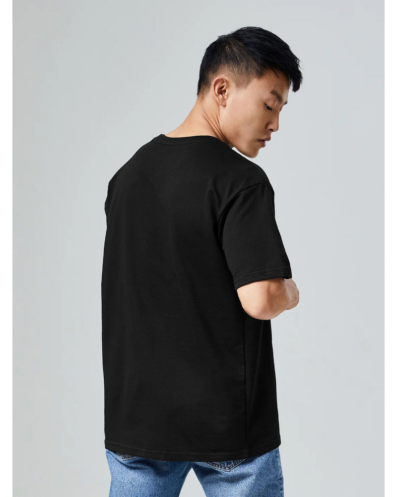 Stupid Society Oversized Black T-shirt