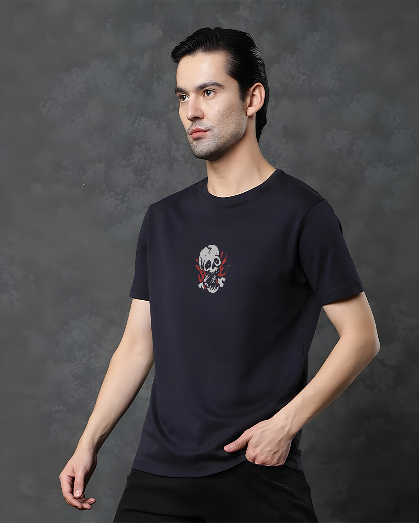 SLOW DEATH  BLACK T-SHIRT