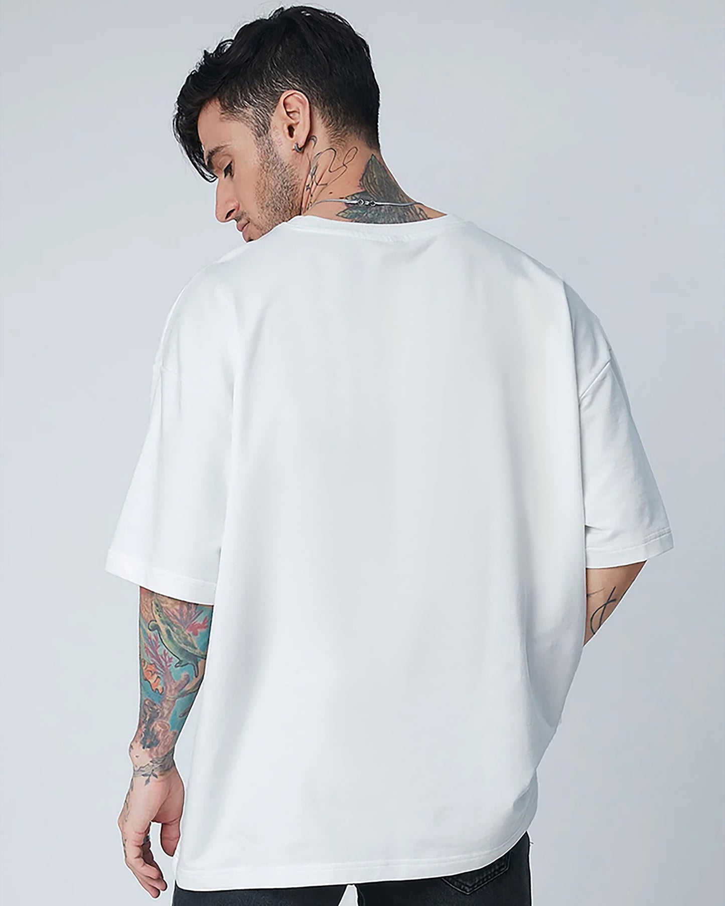 Dirty Minded 260GSM COTTON WHITE | OVERSIZED TEE