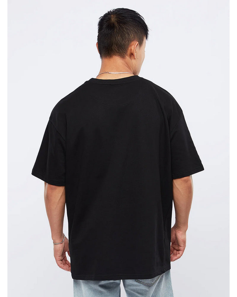 Can't Stop Oversized Black T-shirt