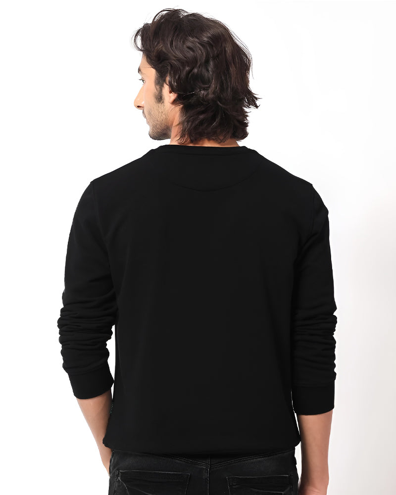 STARBUCKS BLACK REGULAR SWEATSHIRT