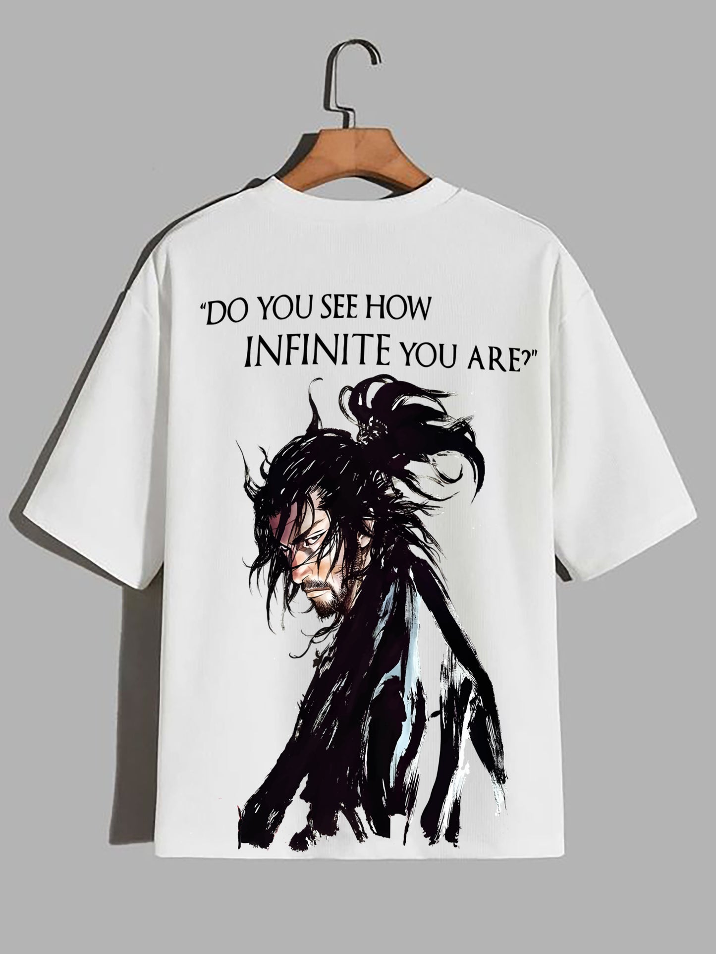 VAGABOND INFINITE WHITE OVERSIZED T-SHIRT