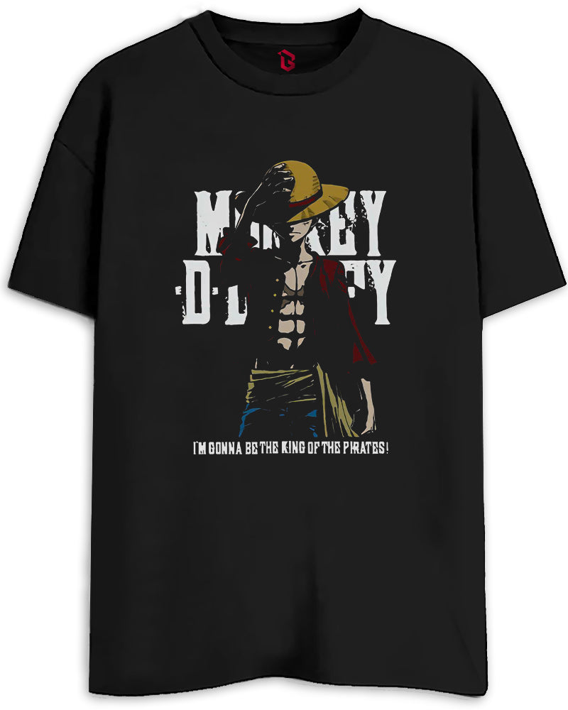 Pirates Oversized Black T-shirt