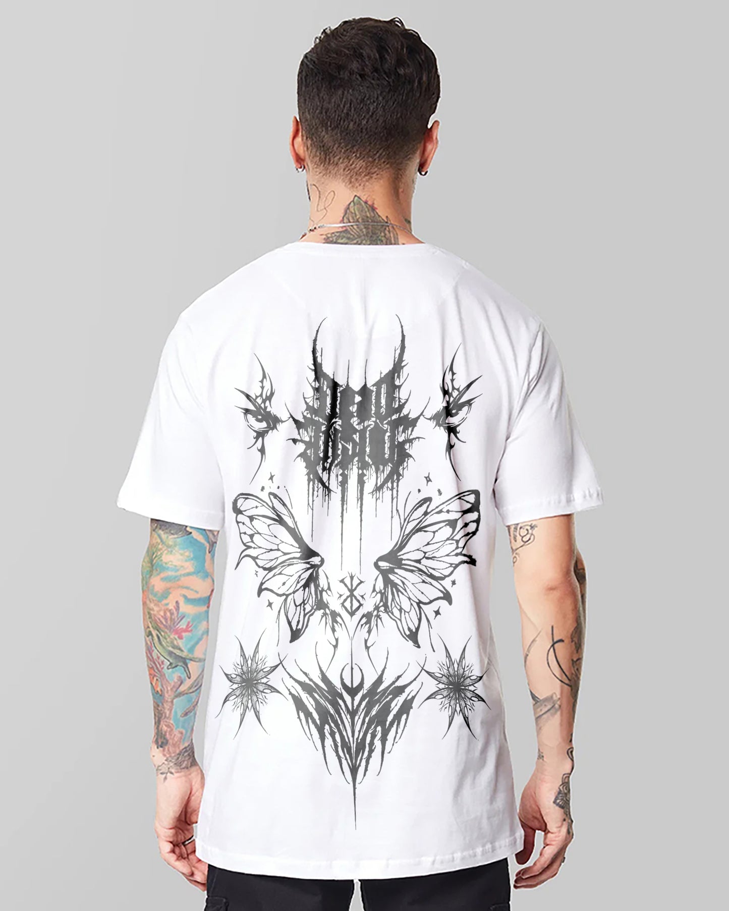 Berserk White Cotton | Regular Fit Tee