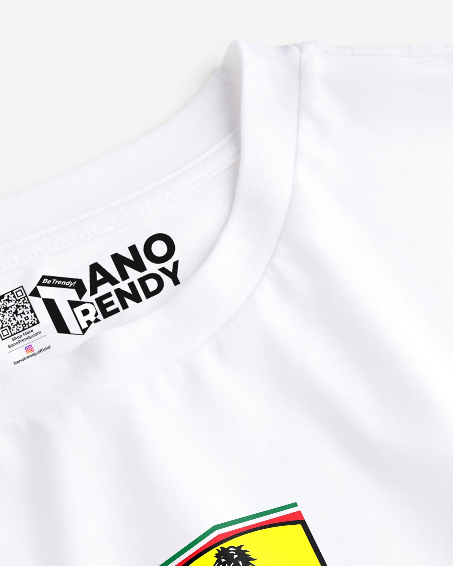 F1 Full-sleeve White T-shirt