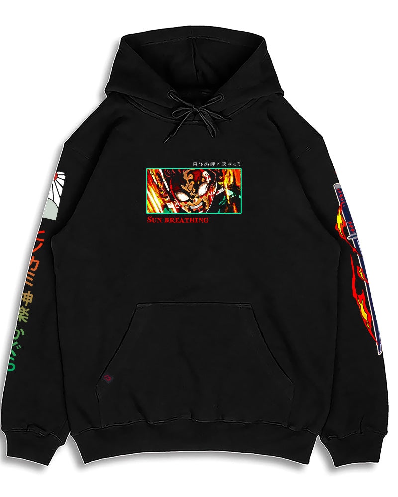 The Demon Slayer Premium Hoodie Black