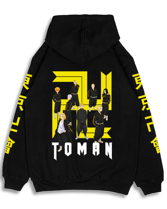 The Toman Premium Hoodie Black