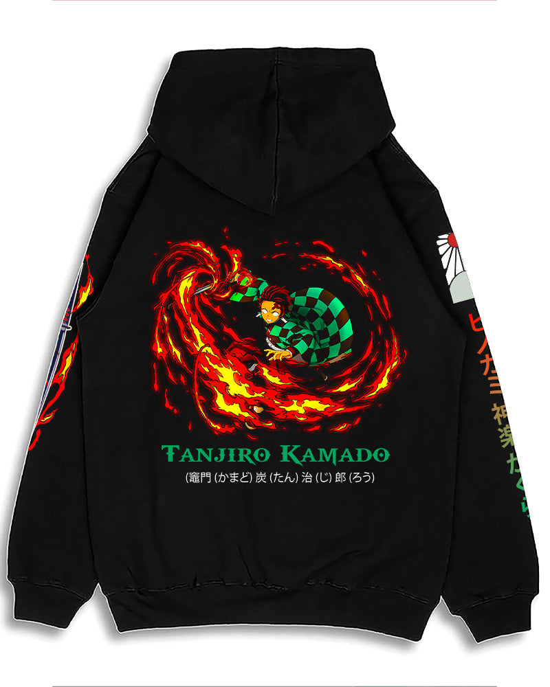 The Demon Slayer Premium Hoodie Black