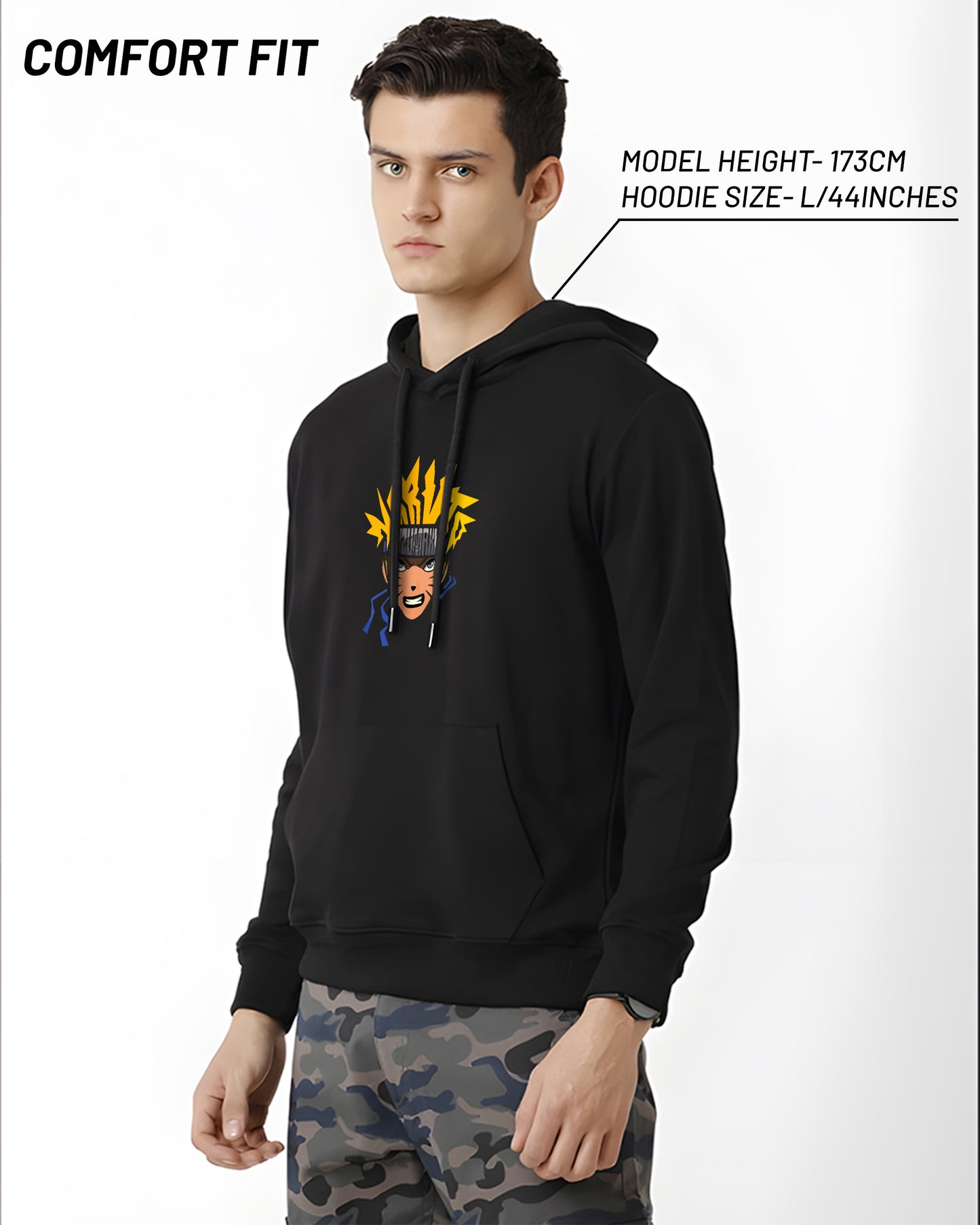 NARUTO BLACK HOODIE