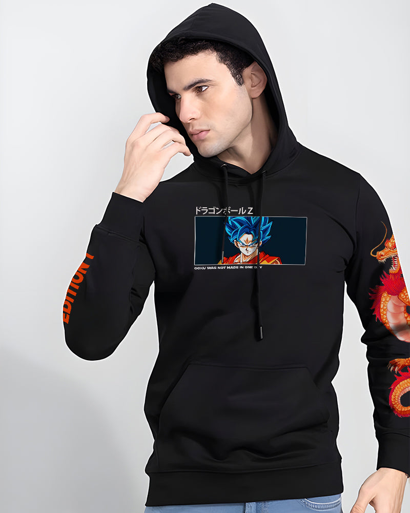 GOKU SUPER SAIYAN DRAGON BALLZ REGULAR FIT BLACK HOODIE