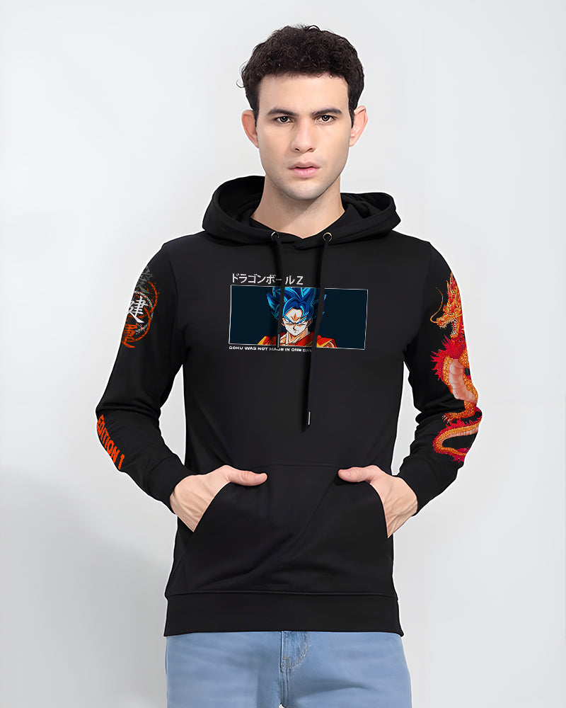 GOKU SUPER SAIYAN DRAGON BALLZ REGULAR FIT BLACK HOODIE