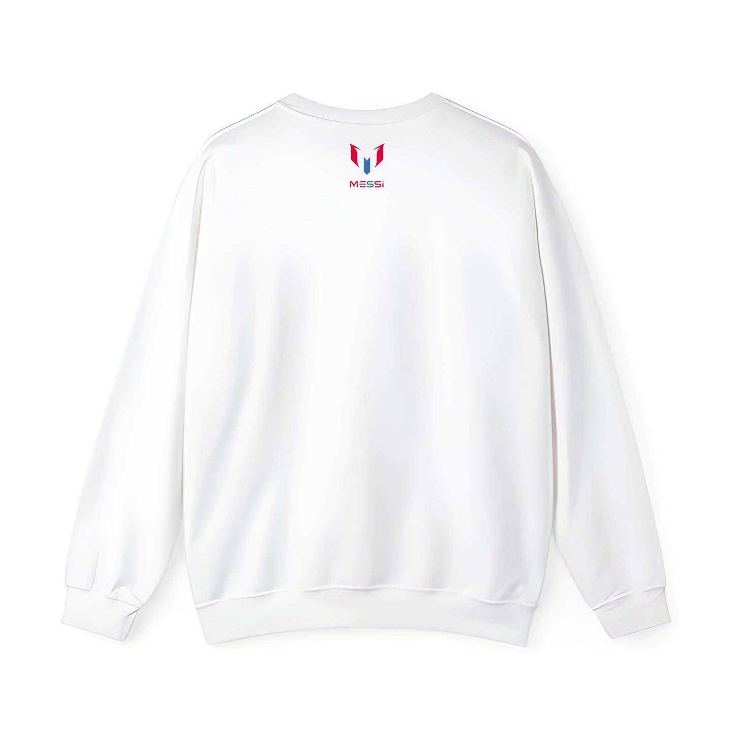 Messi White Cotton | Regular Fit Sweatshirt