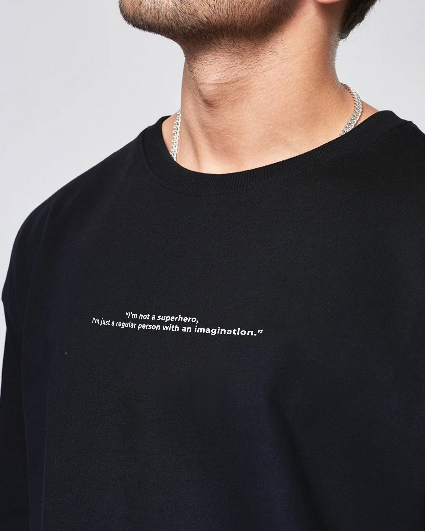 TRAVIS SCOTT OVERSIZED T-SHIRT BLACK 260GSM