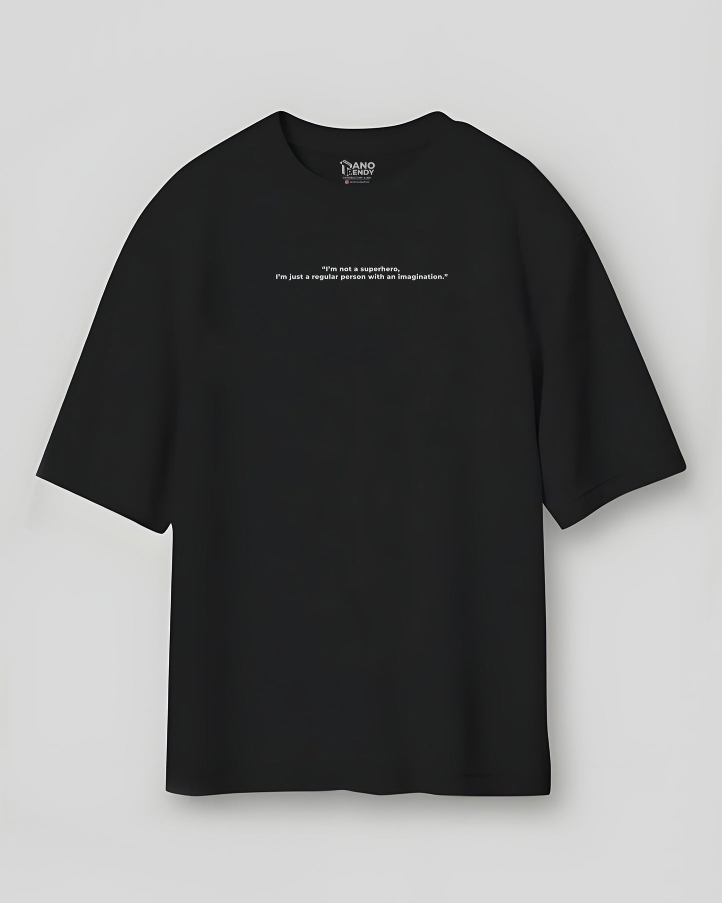 TRAVIS SCOTT OVERSIZED T-SHIRT BLACK 260GSM