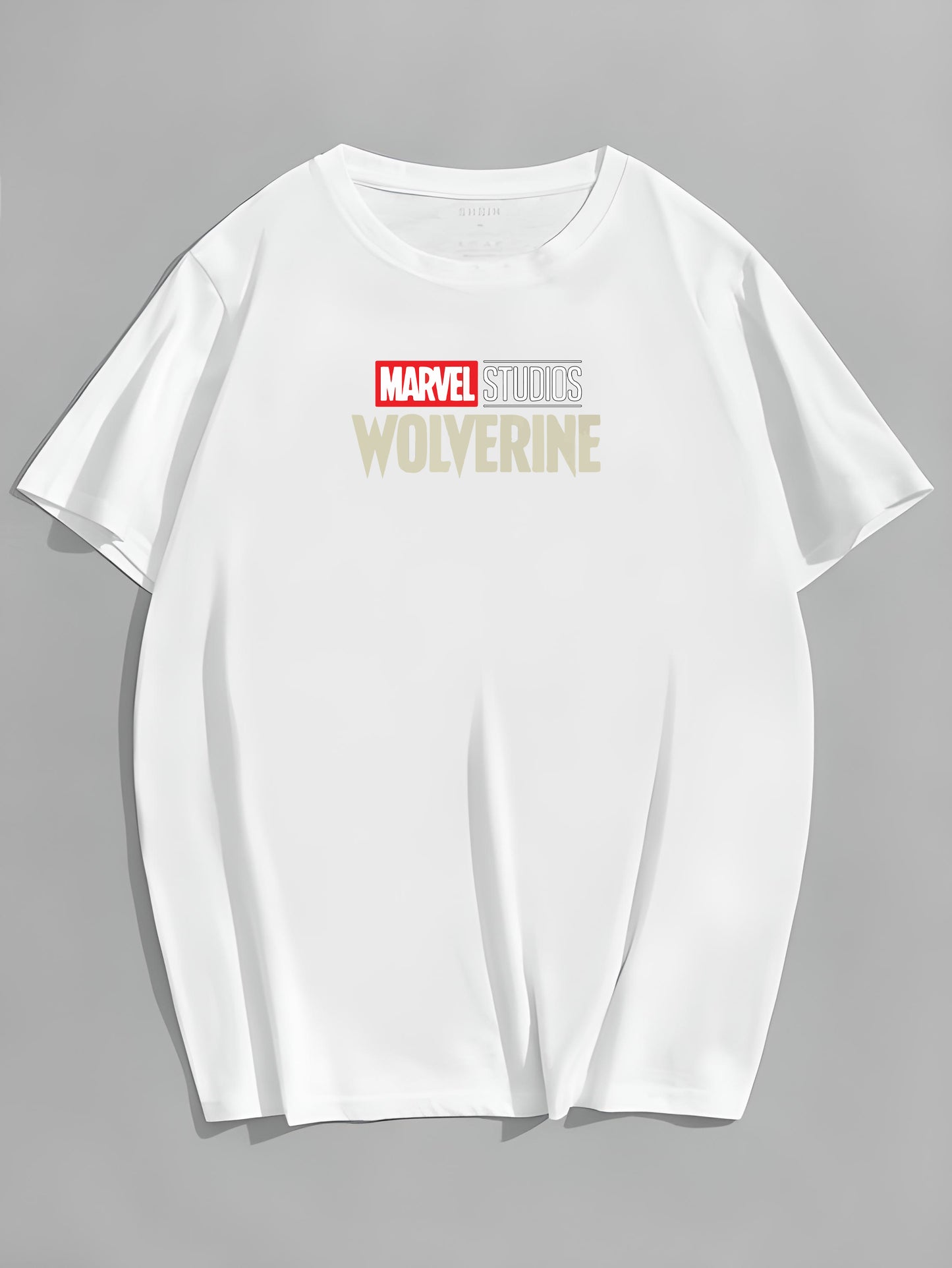 WOLVERINE MARVEL AVENGERS WHITE OVERSIZED T-SHIRT