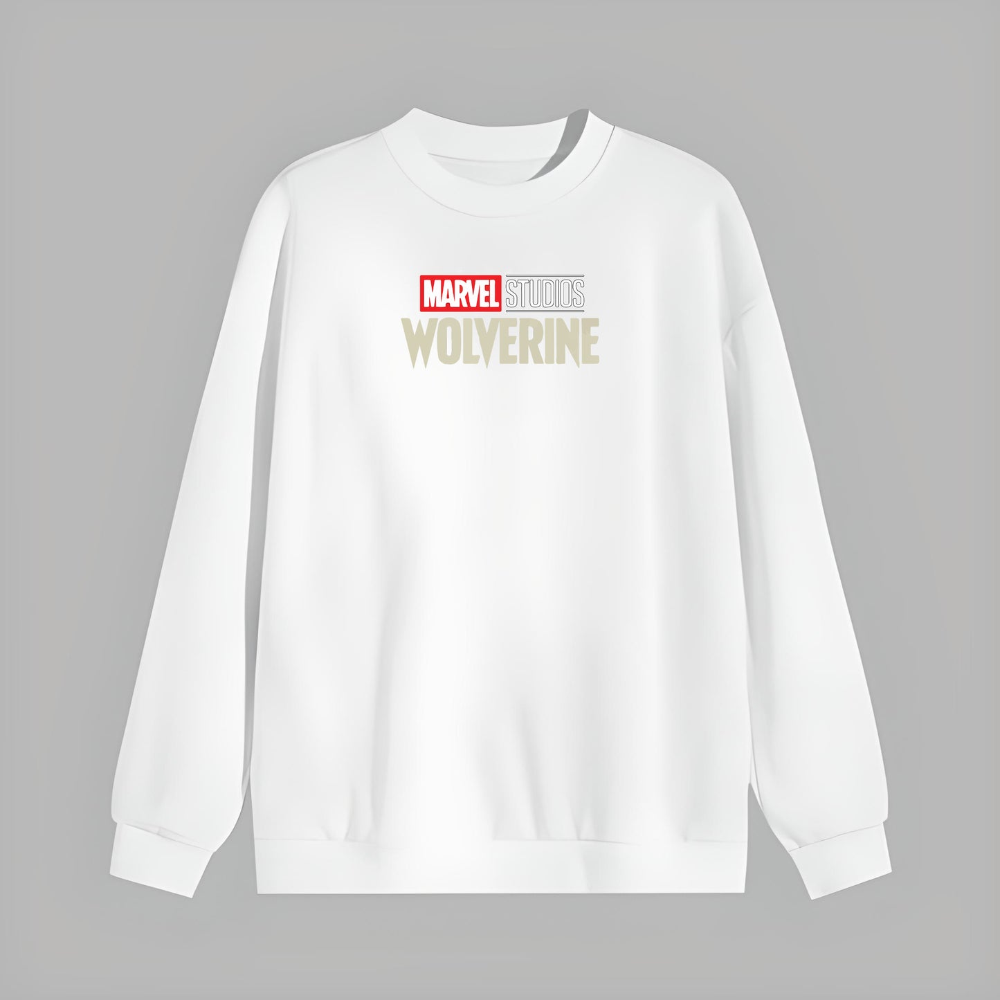 WOLVERINE MARVEL AVENGERS WHITE SWEATSHIRT