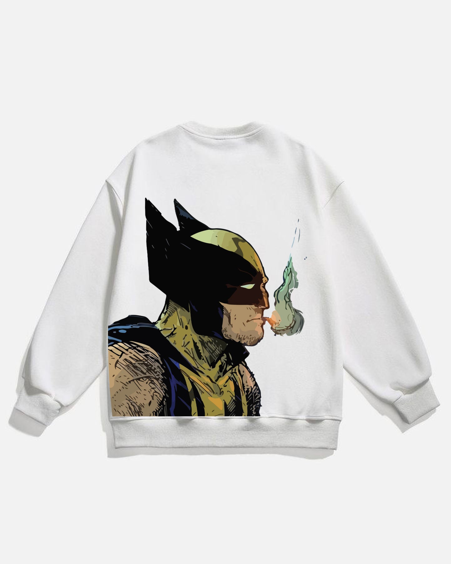 WOLVERINE MARVEL AVENGERS WHITE SWEATSHIRT