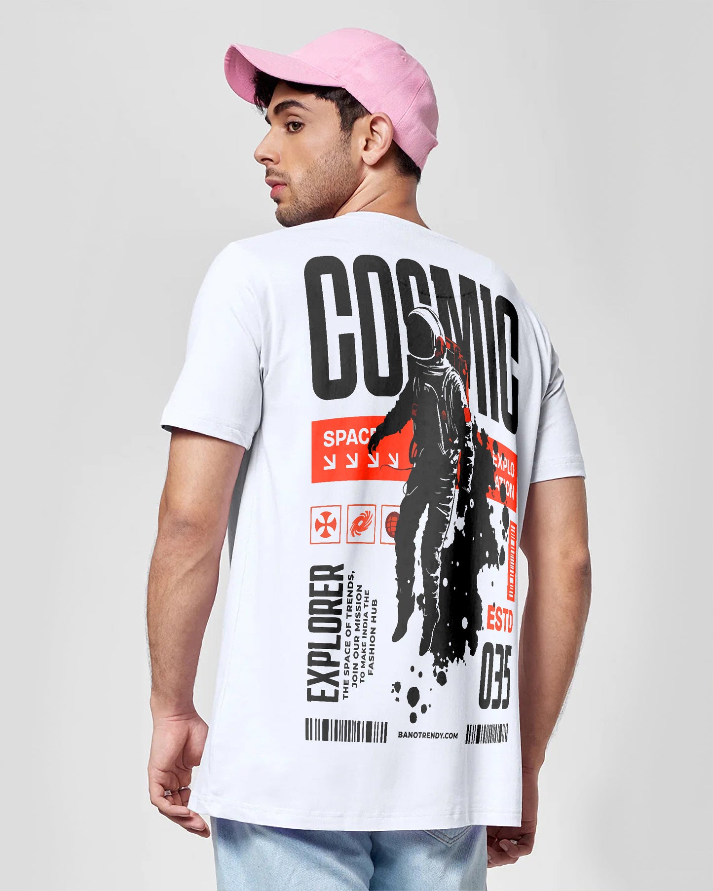 COSMIC REGULAR FIT T-SHIRT WHITE