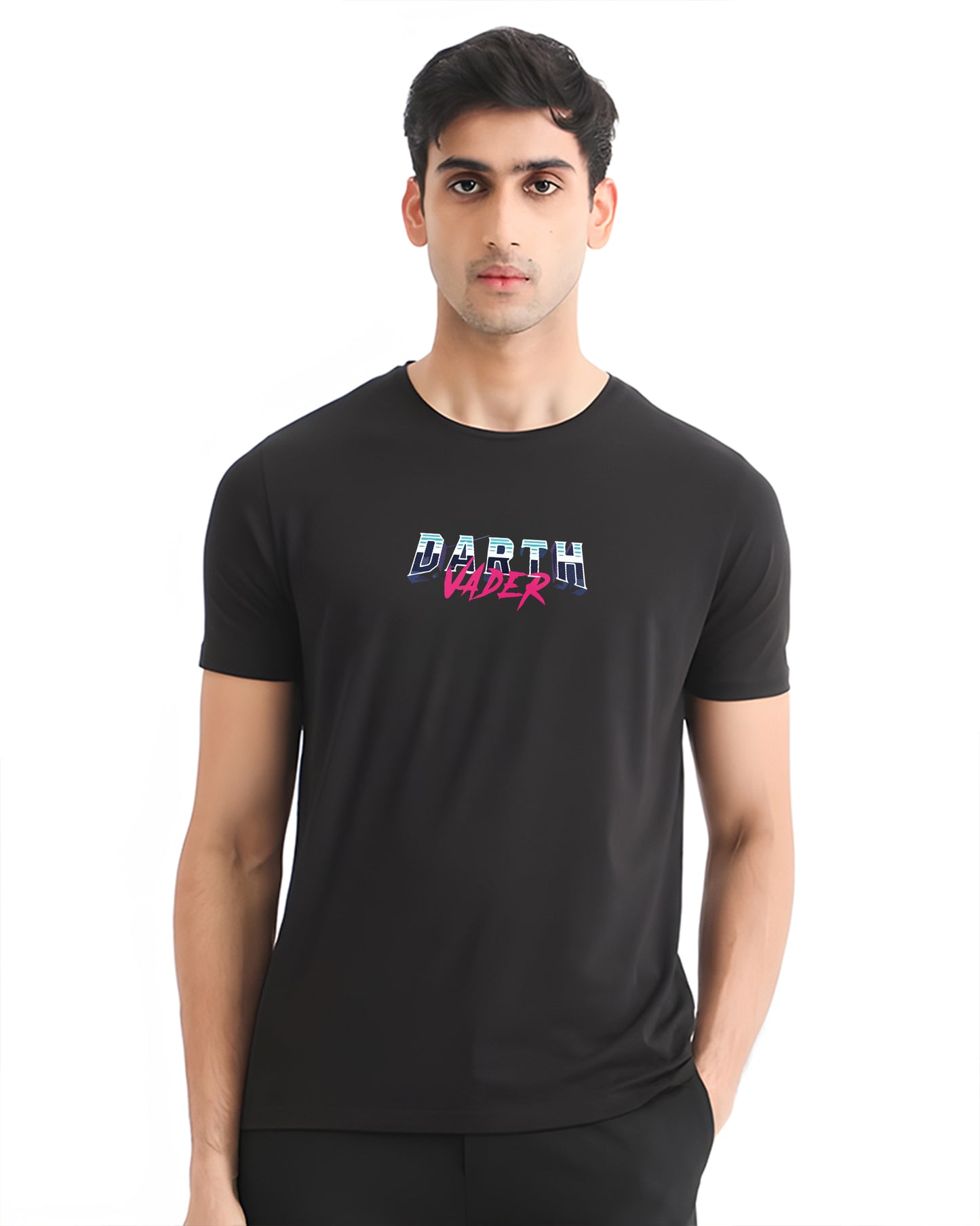 Darth Vader Black Cotton | Regular Fit Tee