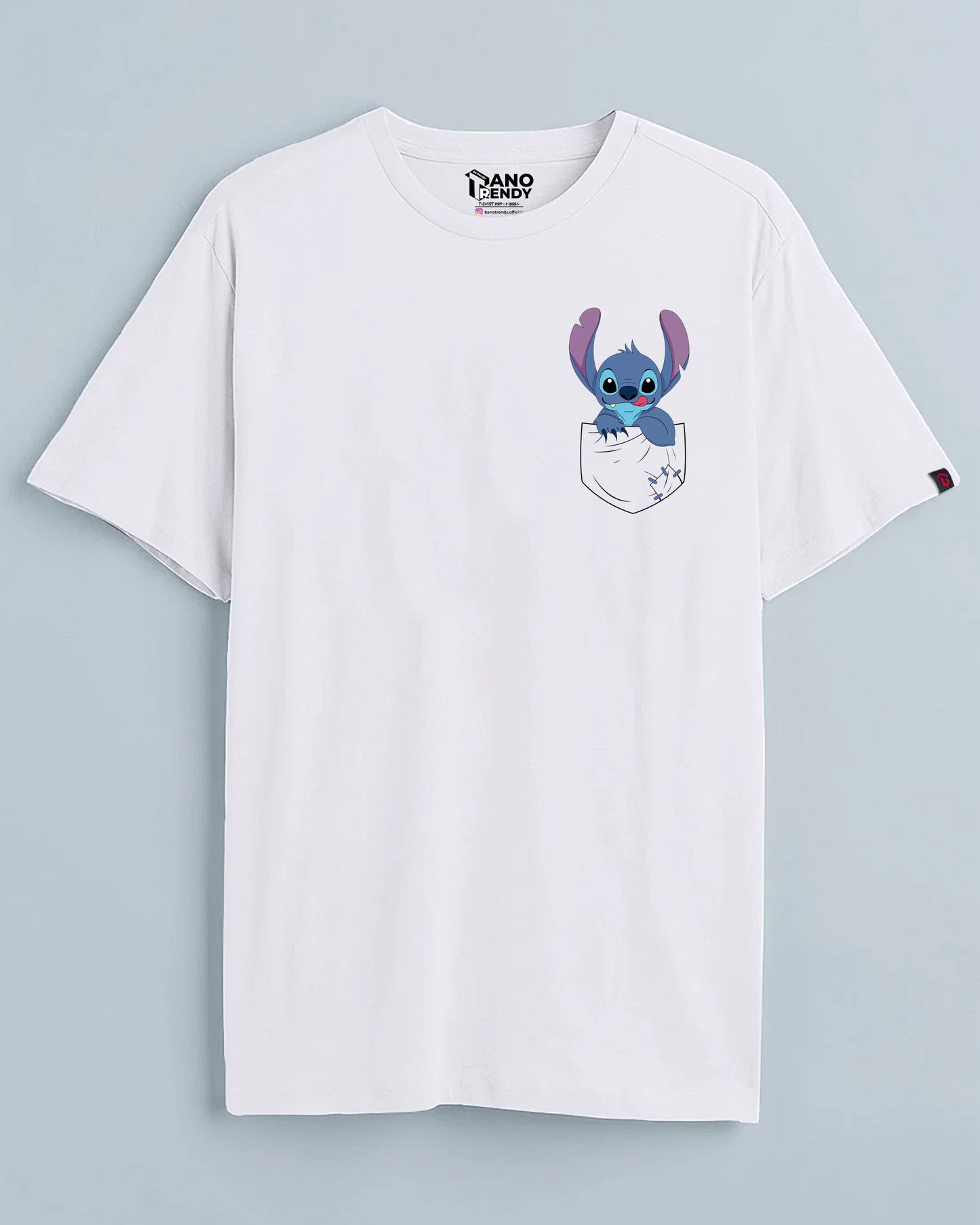 Cute Pocket Cotton | Regular Fit Tee