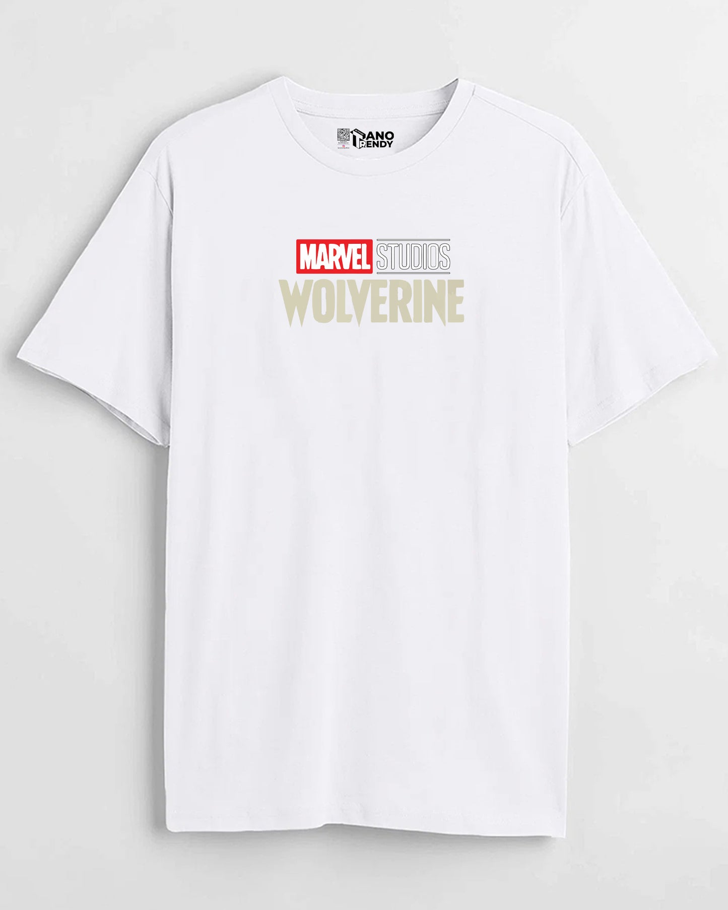 WOLVERINE MARVEL AVENGERS WHITE PRINTED T-SHIRT