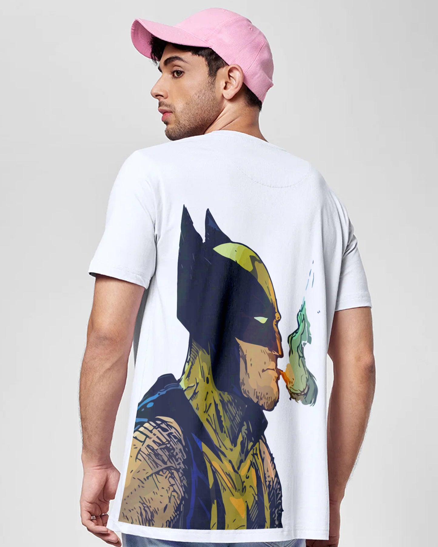 WOLVERINE MARVEL AVENGERS WHITE PRINTED T-SHIRT