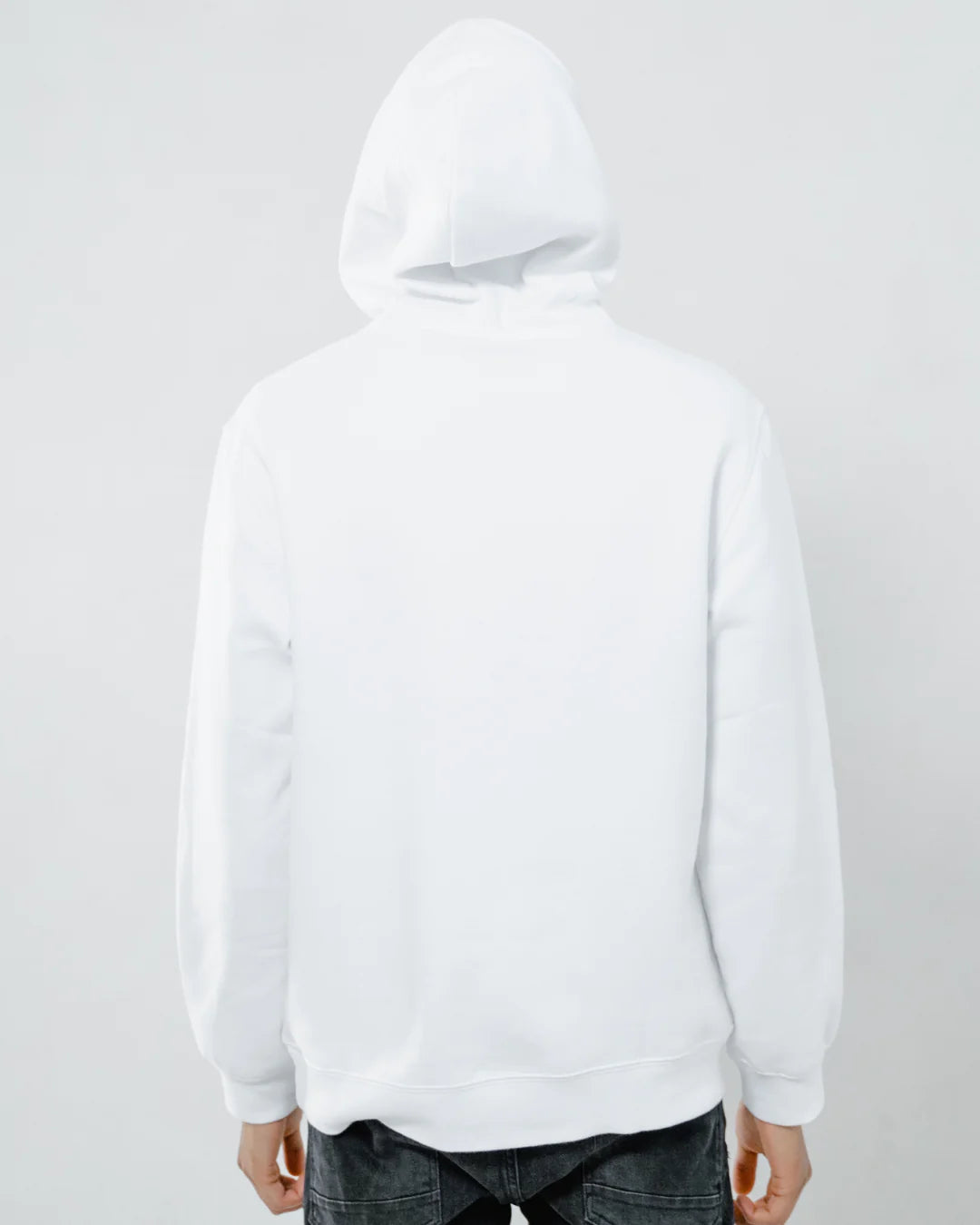 The SPIDY Hoodie White 350GSM Premium Cotton