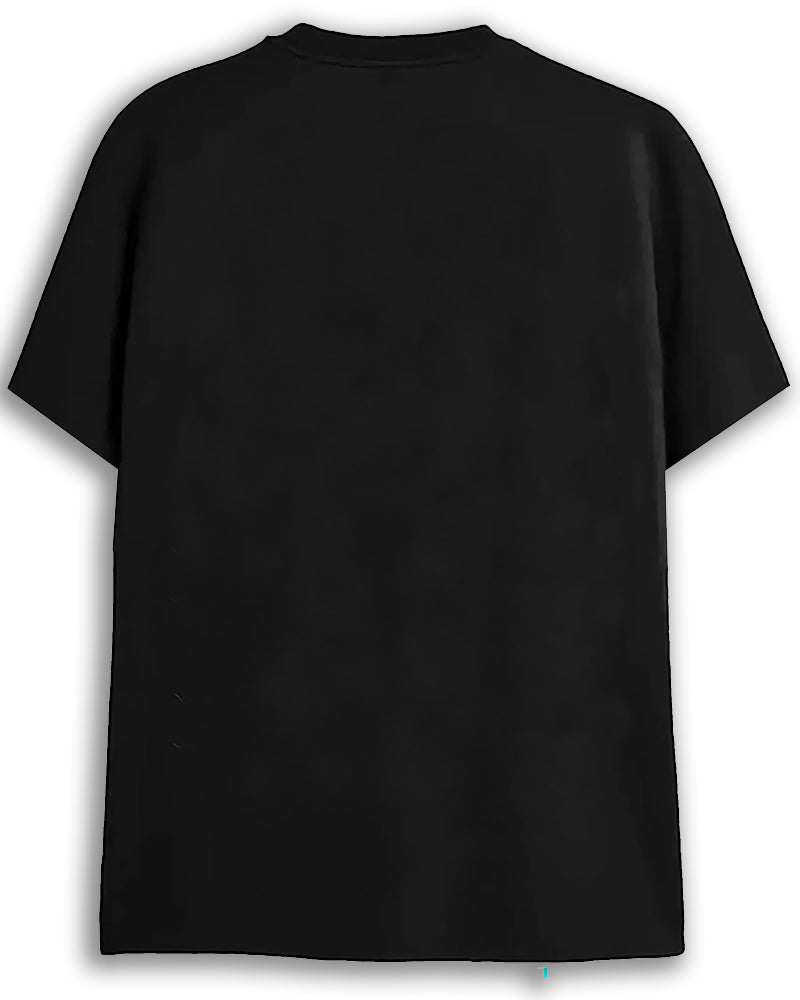 Iron-Man Oversized Black T-shirt