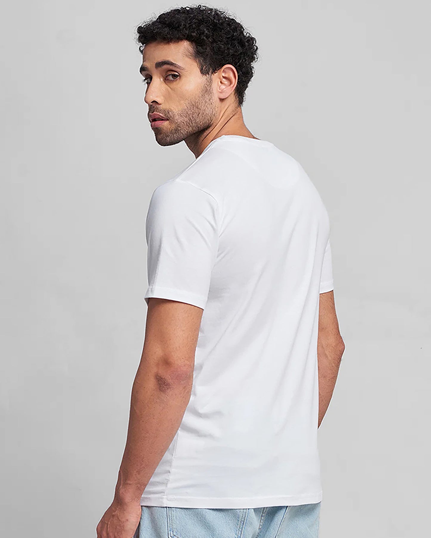 LOVE NIGHTMARE WHITE REGULAR FIT T-SHIRT