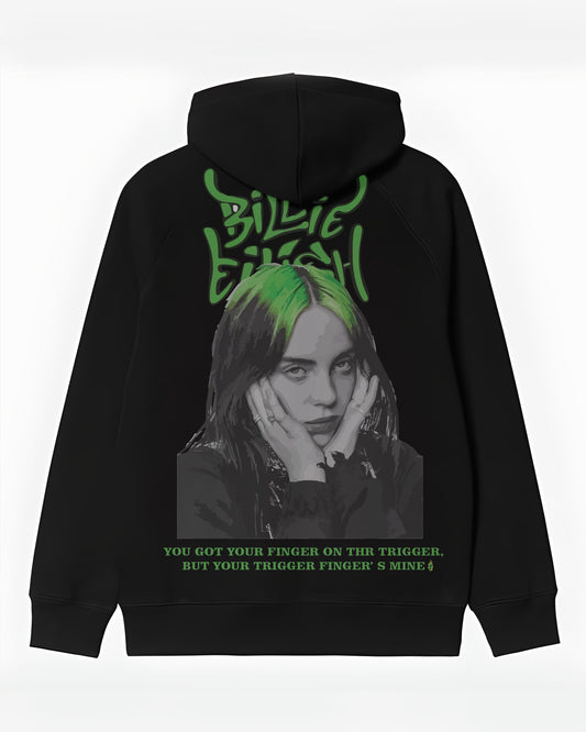 BILLIE EILISH MELODIES MUSIC BLACK HOODIE