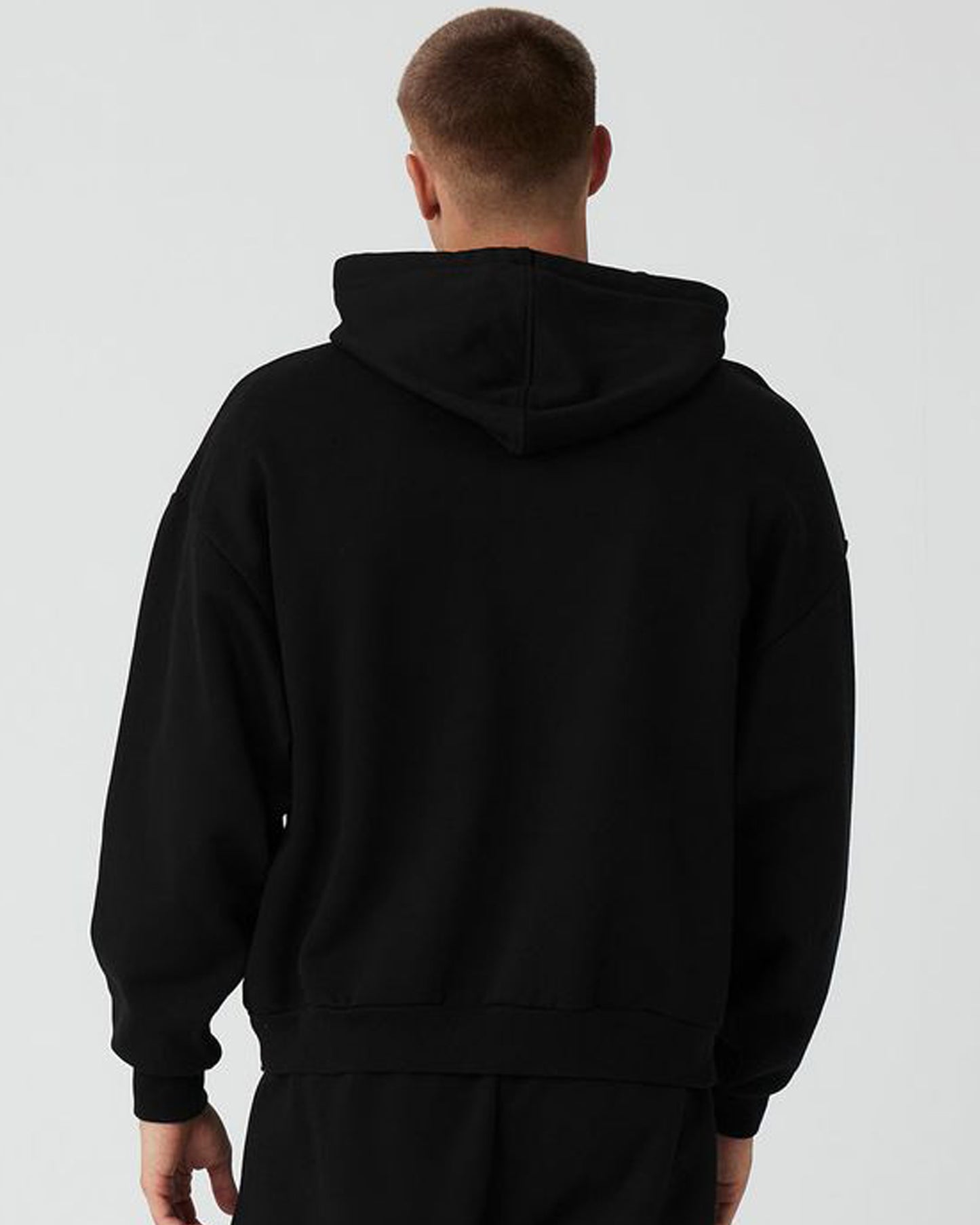 MIDNIGHT CAT MOONLIGHT BLACK HOODIE