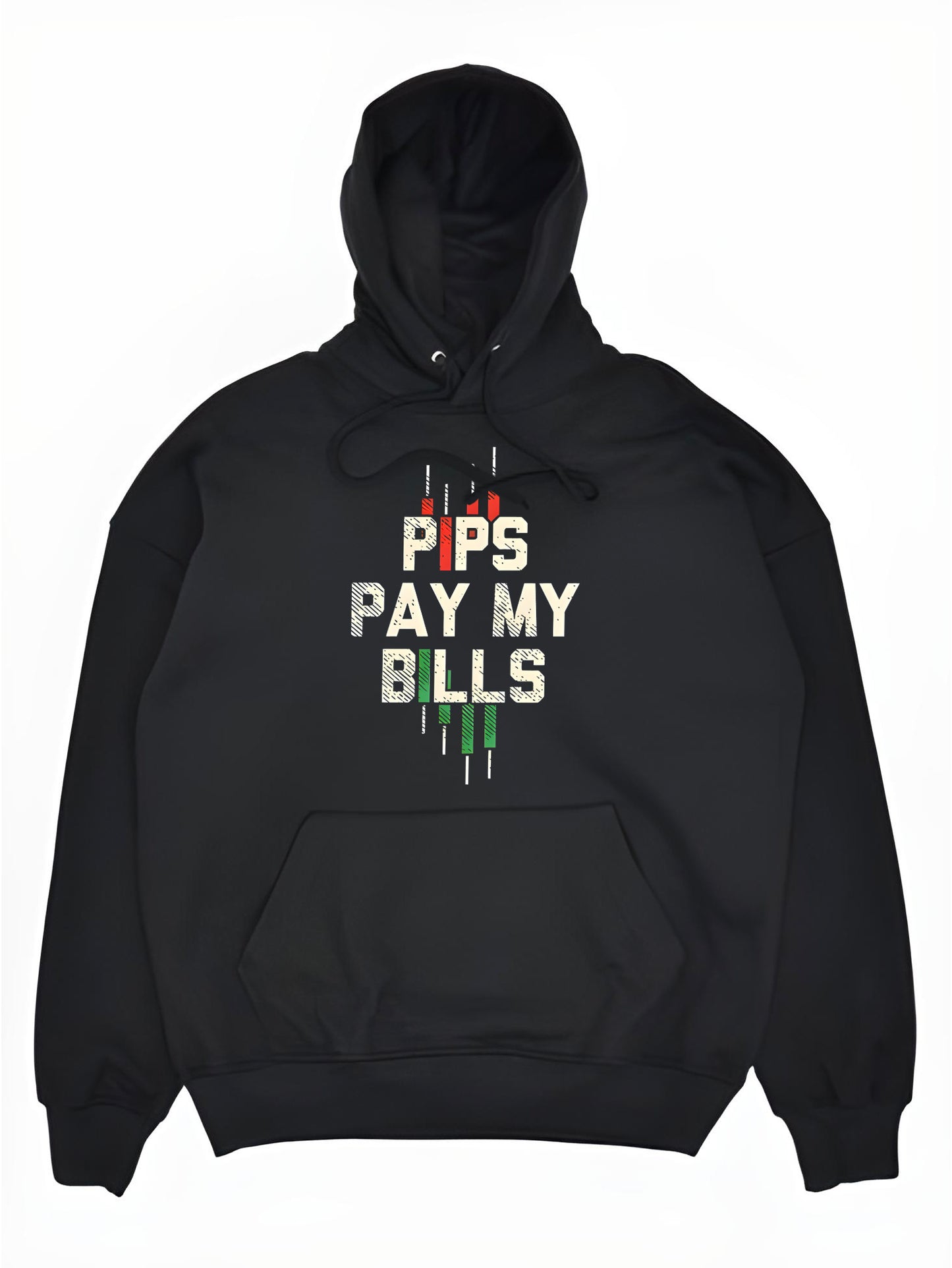 CANDLES PAYS MY BILLS BLACK HOODIE