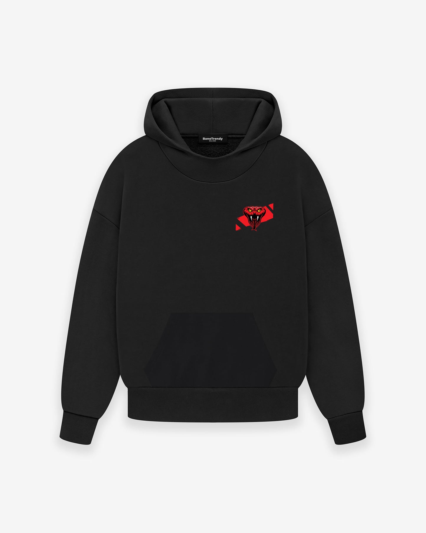 FEARLESS REPTILE BLACK HOODIE