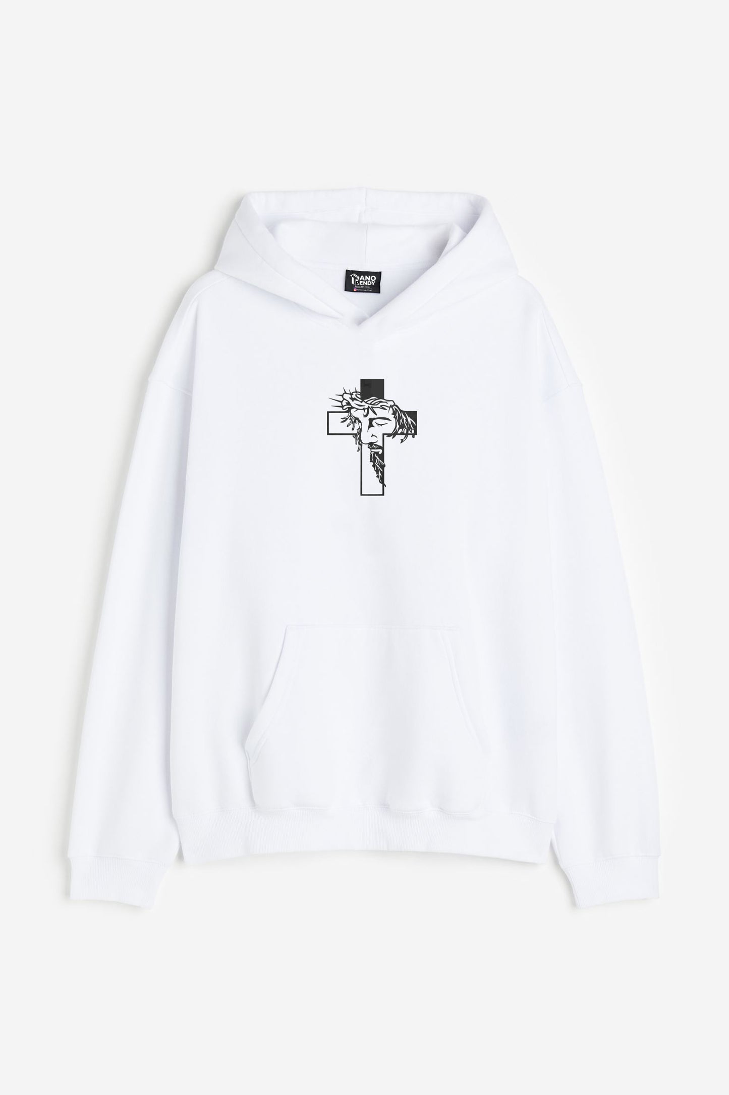 The Holy Hoodie White 350GSM Premium Cotton